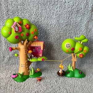 LALALOOPSY Mini Treehouse Playset *Incomplete MGA kids playset Retro Collectible